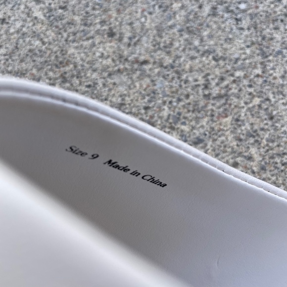 Dolce Vita Ivory Criss Cross Leather Mules - Picture 10 of 12